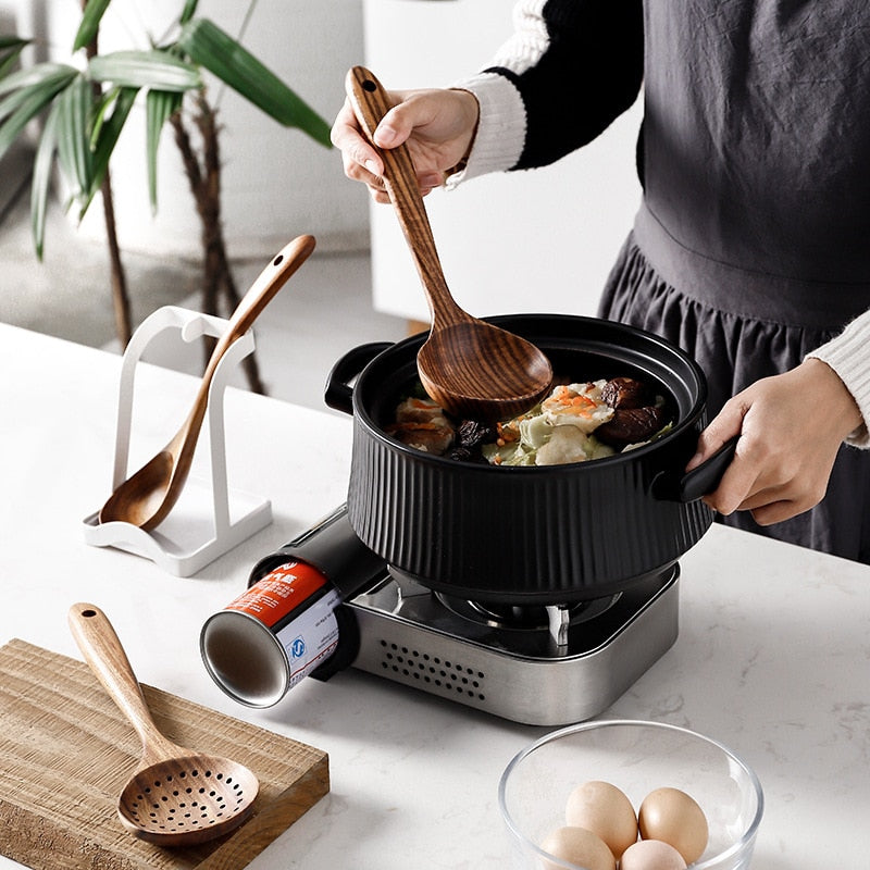 Natural Teak Kitchen Utensils Set