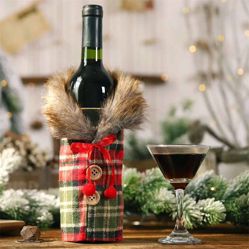Festive Bottle Parka Holders