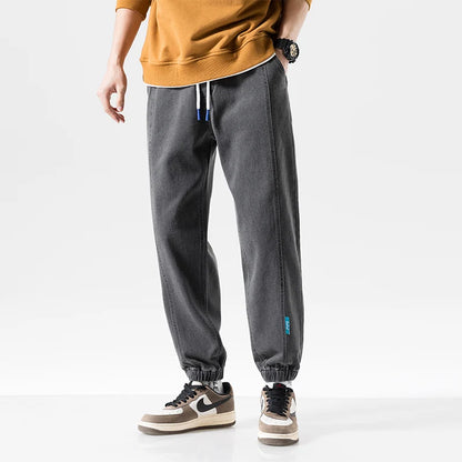 Litewash Denim Joggers