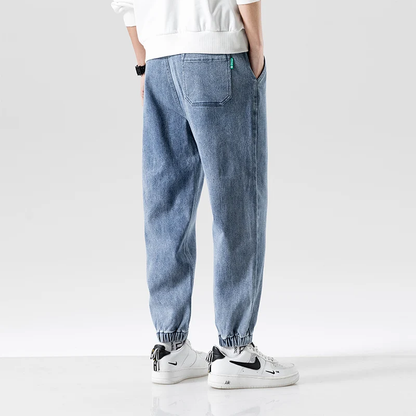 Litewash Denim Joggers