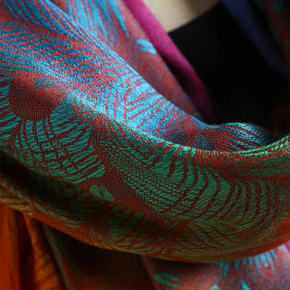 Boho Feather Shawl